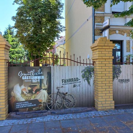 Pension Zur Elbe Wittenberg Kültér fotó